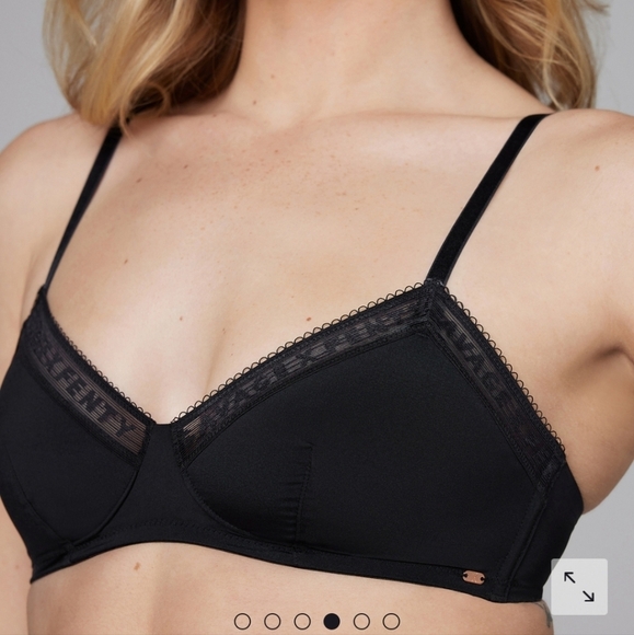 NWT Savage X Fenty Xssence logo trim bralette & high waist cheeky panties - Picture 4 of 8